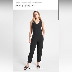 Athleta Womens Black Brooklyn Jumpsuit
